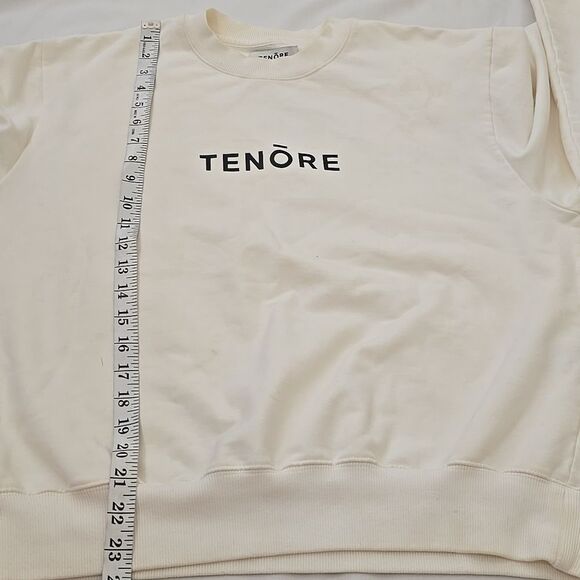 Tenore, All Seasons Staple, Logo Fleece Cream  M unisex - Picture 5 of 10